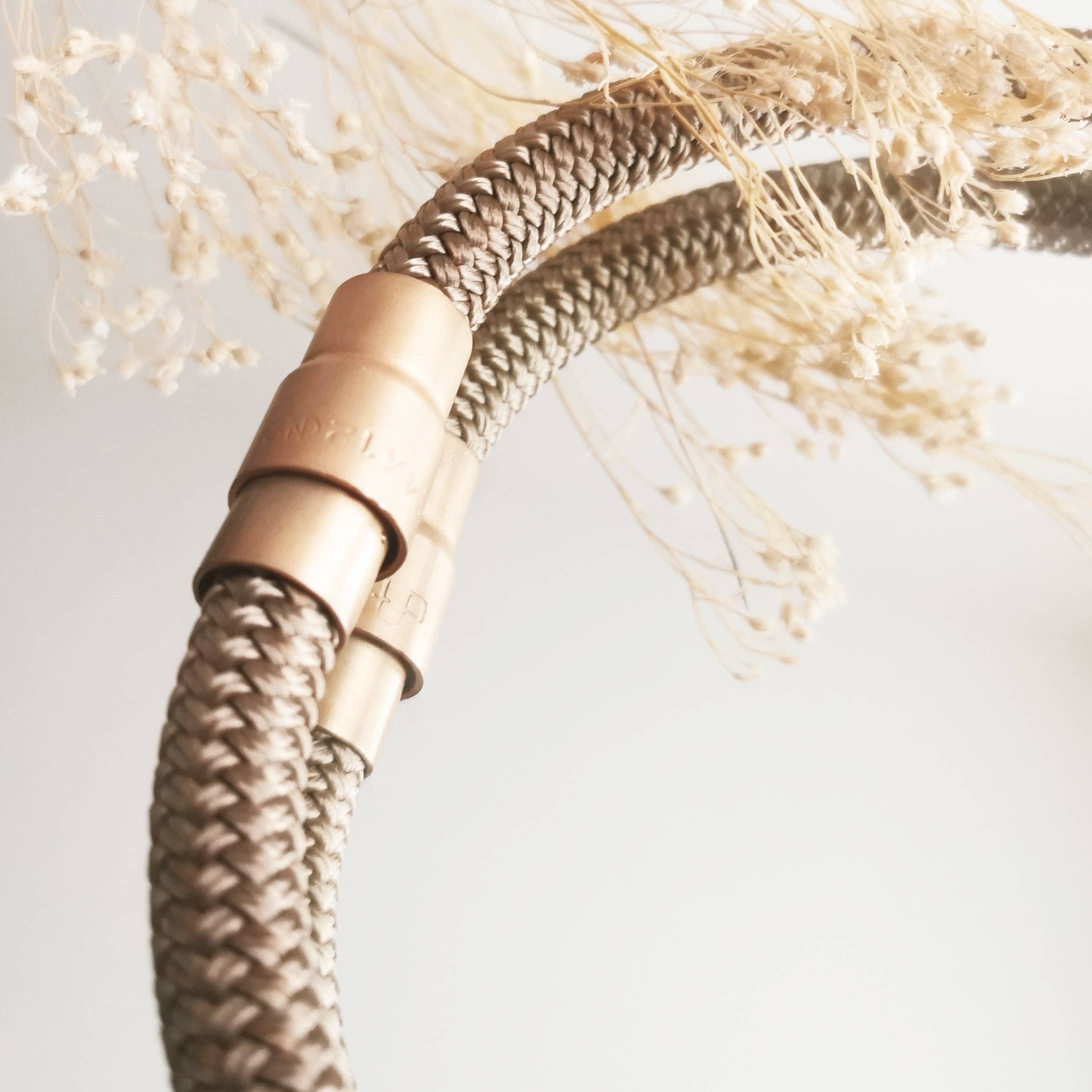 Carlotta Scarabeo NEPTUNE Multi Way Necklace - Hemp / White / Satin Gold