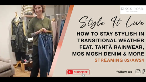 How to Stay Stylish in Any Weather feat. AW24 Tanta, Mos Mosh Denim, Red Button