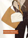 Ilse Jacobsen Bronze Plaited Tote