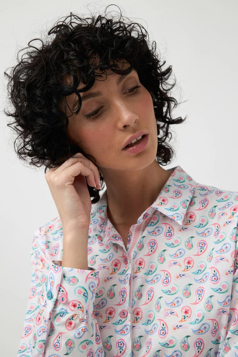 131012-Tinta-y-Bariloche-Women's-Hinojo-Shirt-in-White-kings-road-fashions
