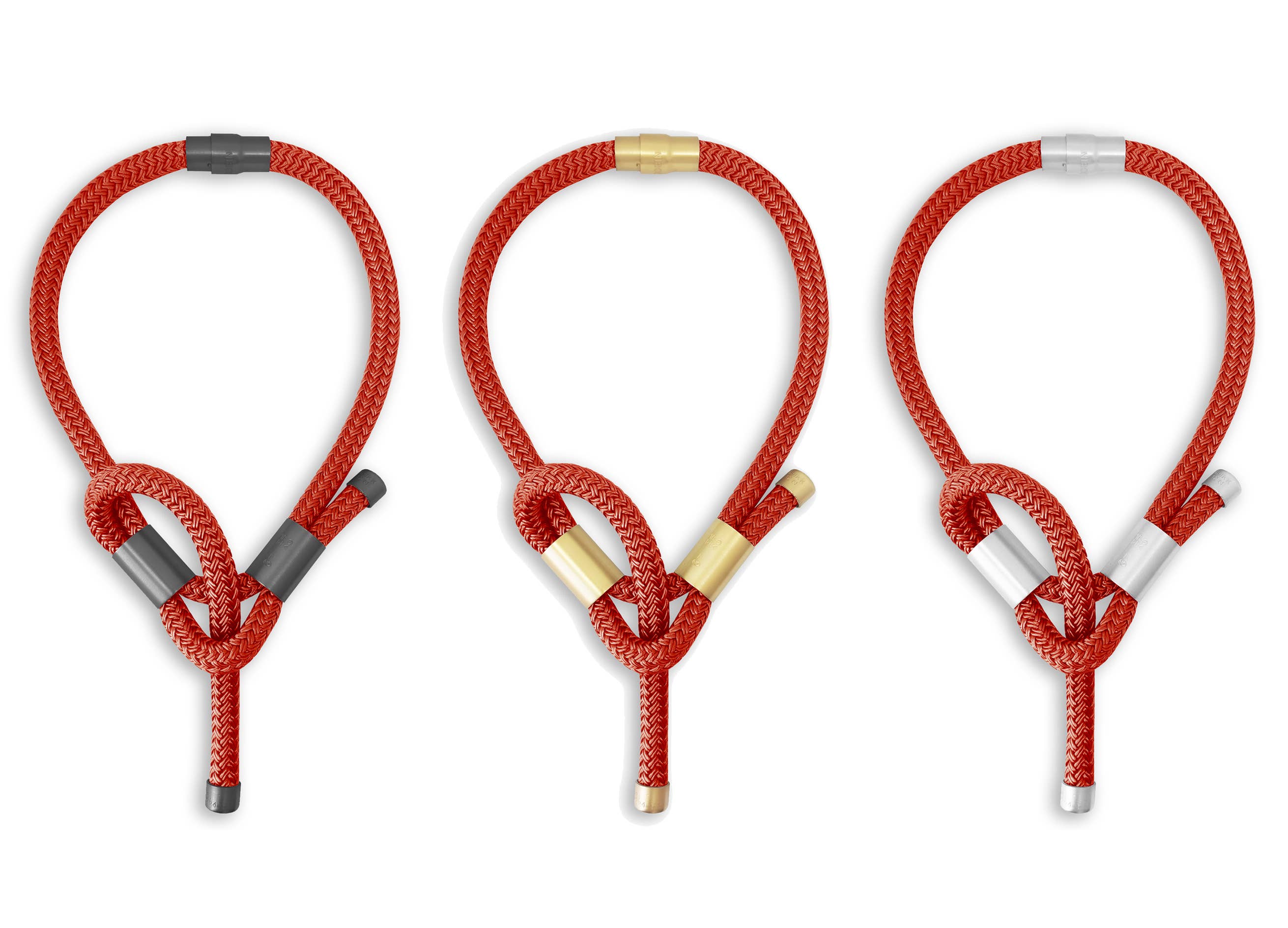 Carlotta Scarabeo NEPTUNE Multi Way Necklace - Black / Black / Satin Silver