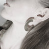DNSK - Alaya Chunky Flat Hoop Silver