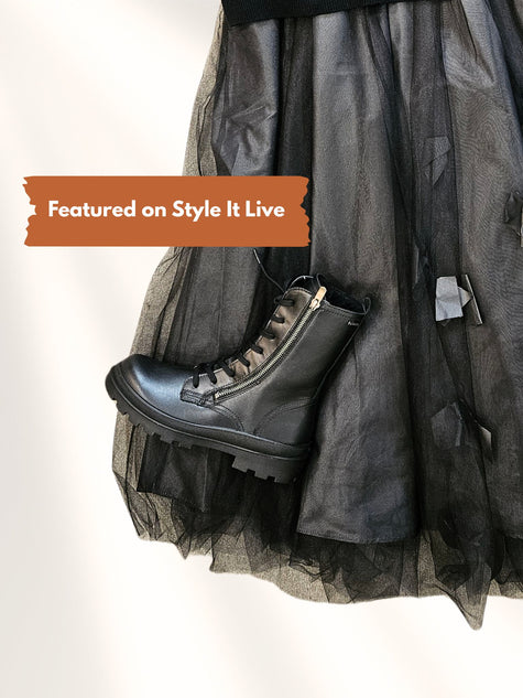 Legero Black Leather Ankle Boot