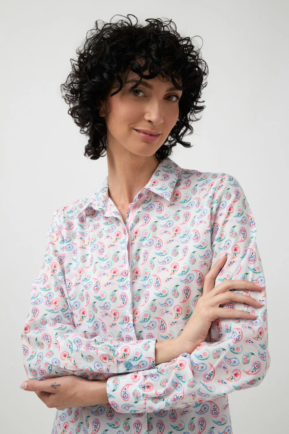 131012-Tinta-y-Bariloche-Women's-Hinojo-Shirt-in-White-kings-road-fashions
