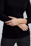Fransa - Kiksen T-Shirt - Black