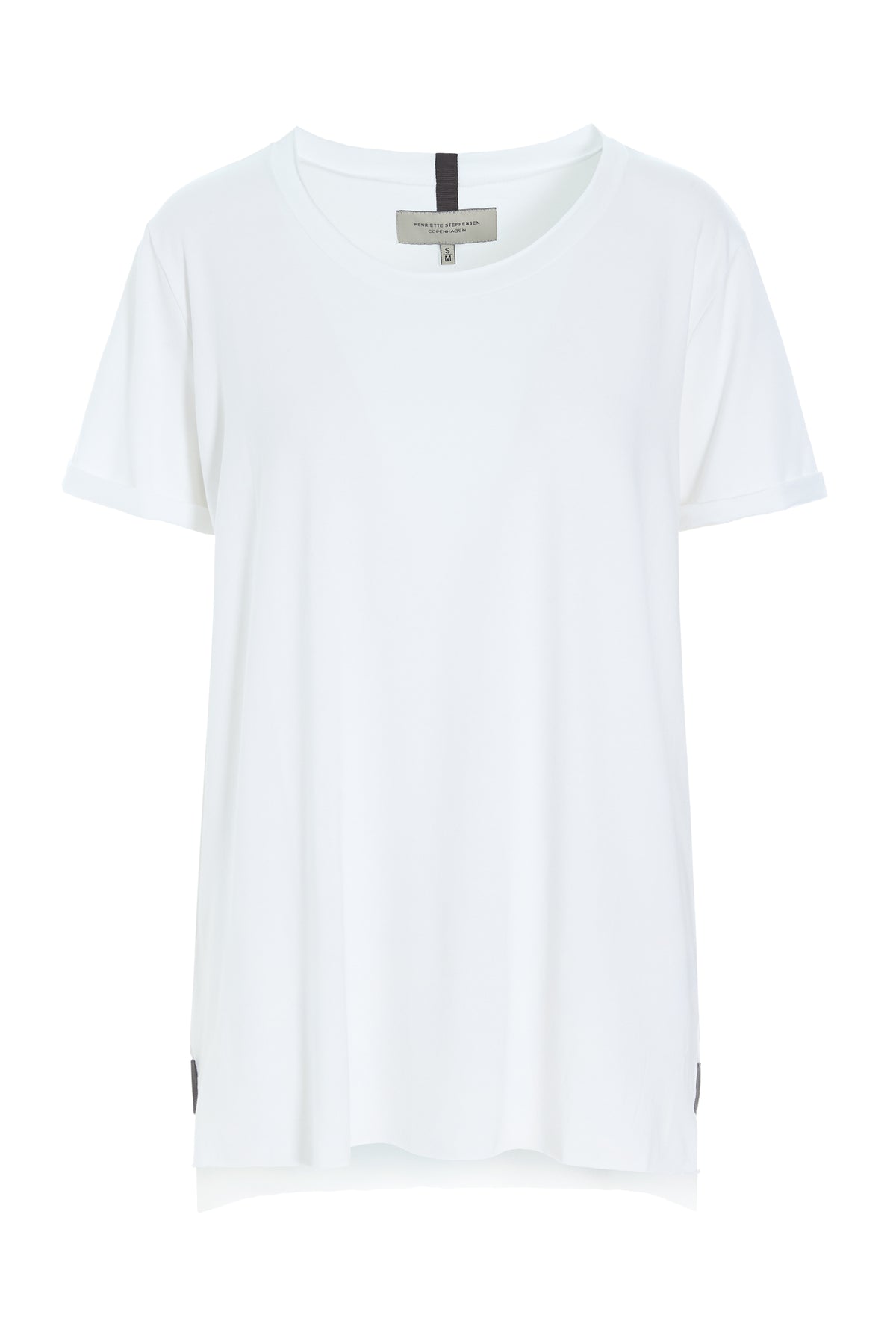 HSCP-96092NW-WHT - Henriette Steffensen - No Waste Loose Fit Tee - White
