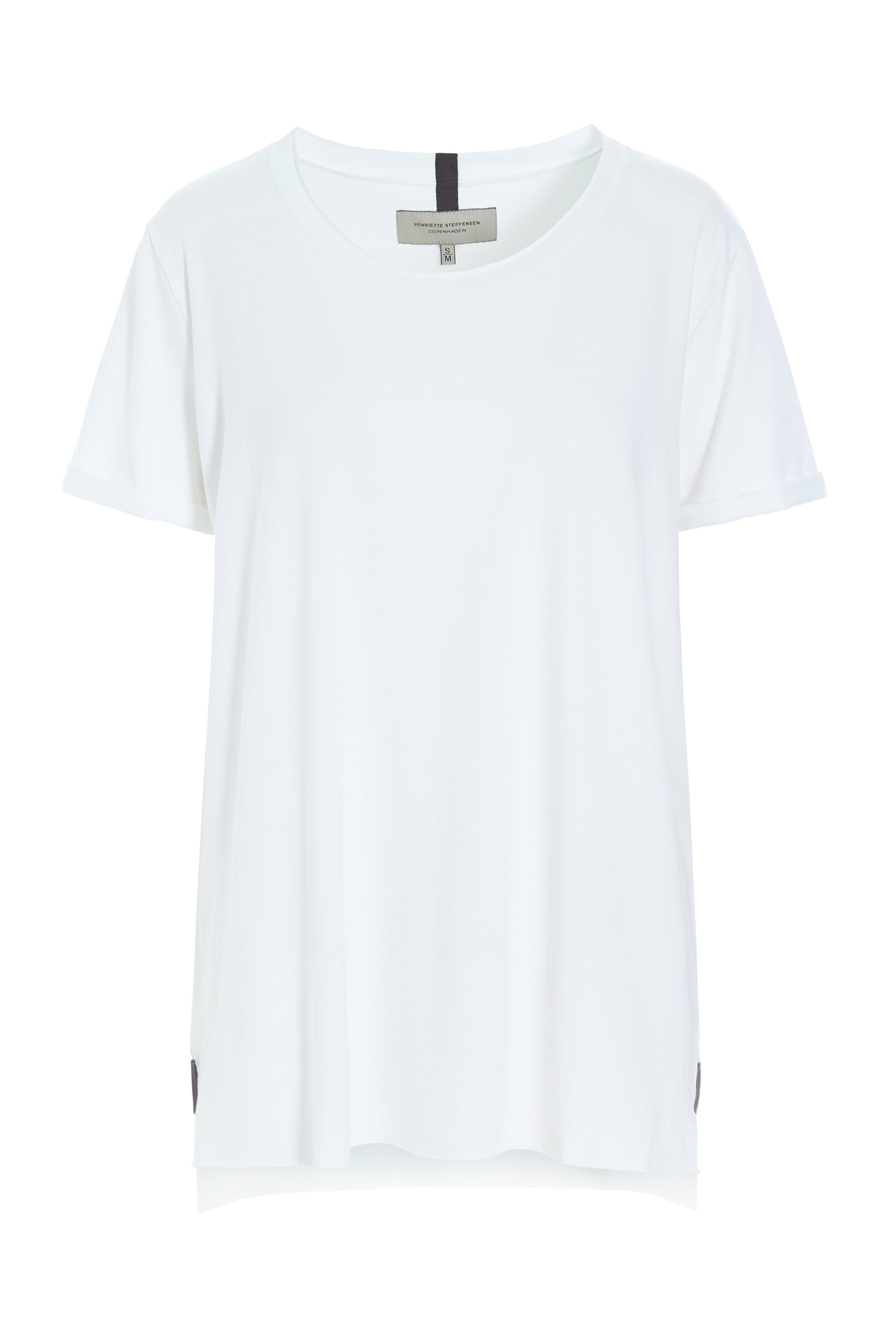 HSCP-96092NW-WHT - Henriette Steffensen - No Waste Loose Fit Tee - White