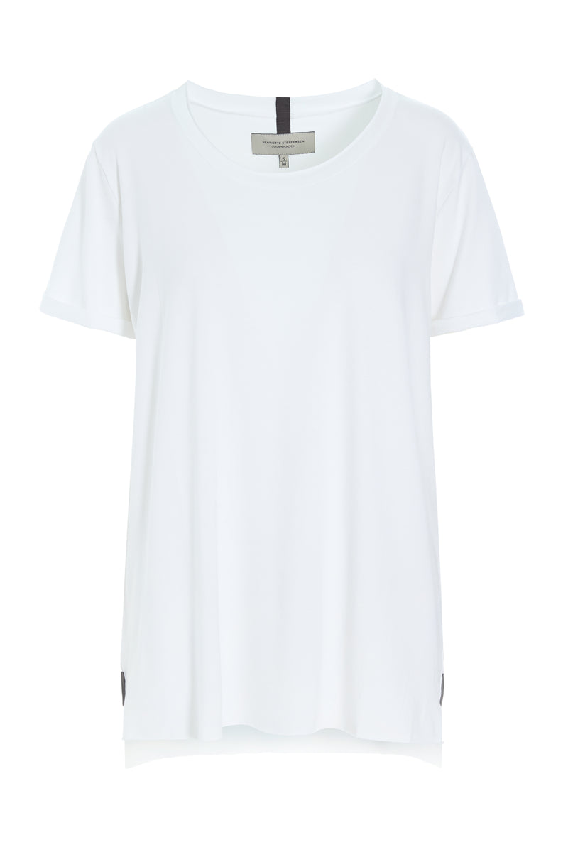 HSCP-96092NW-WHT - Henriette Steffensen - No Waste Loose Fit Tee - White