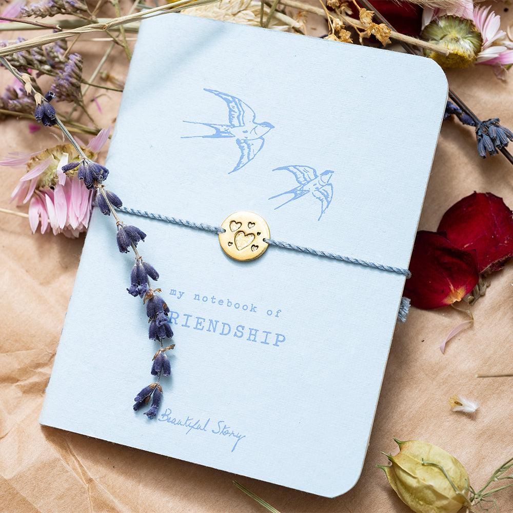 A Beautiful Story - Bracelet + Notebook 'Friendship'