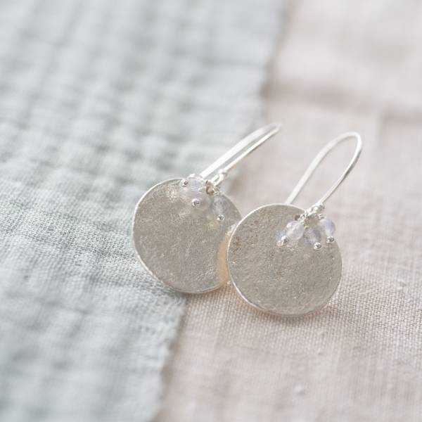 A Beautiful Story - Precious Labradorite Silver Earrings