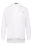 Betty Barclay - Women's Bright White Blouse with Embellishment - 80019555-1000