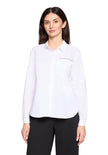 Betty Barclay - Women's Bright White Blouse with Embellishment - 80019555-1000