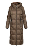 Betty Barclay Women's Down Filled Quilted Coat in Portabella 7102 1550 7459 at Kings Road Fashions, Leighton Buzzard