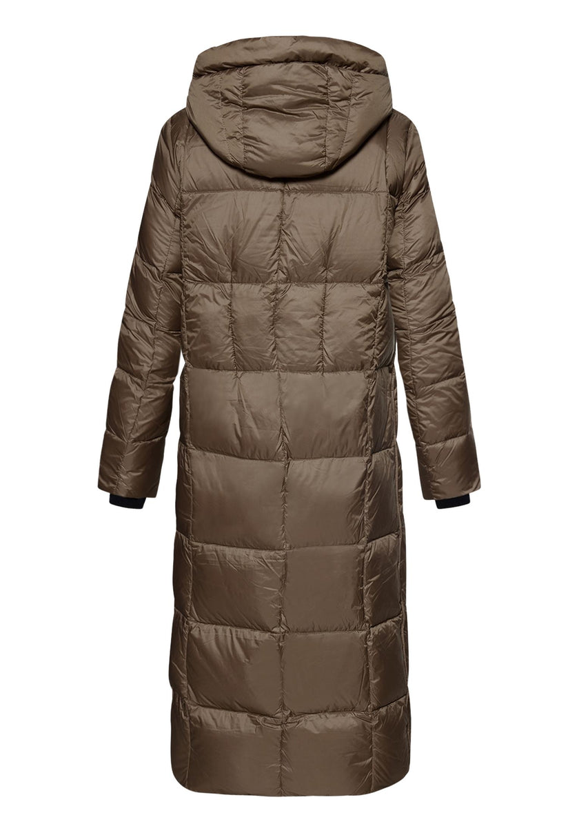 Betty Barclay Women's Down Filled Quilted Coat in Portabella 7102 1550 7459 at Kings Road Fashions, Leighton Buzzard