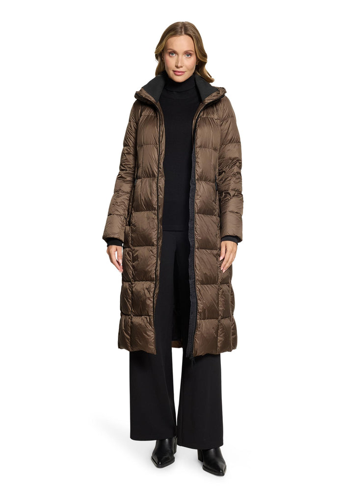 Betty Barclay Women's Down Filled Quilted Coat in Portabella 7102 1550 7459 at Kings Road Fashions, Leighton Buzzard