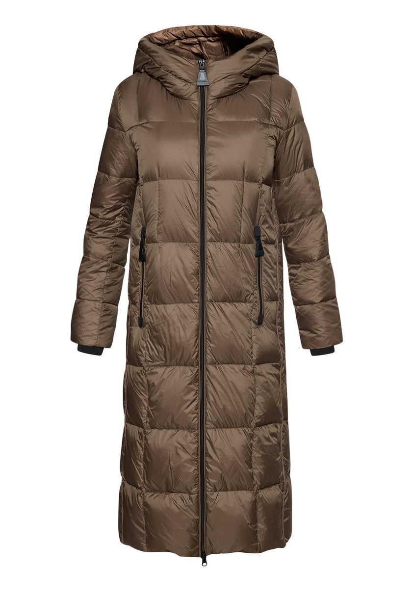 Betty Barclay Women's Down Filled Quilted Coat in Portabella 7102 1550 7459 at Kings Road Fashions, Leighton Buzzard