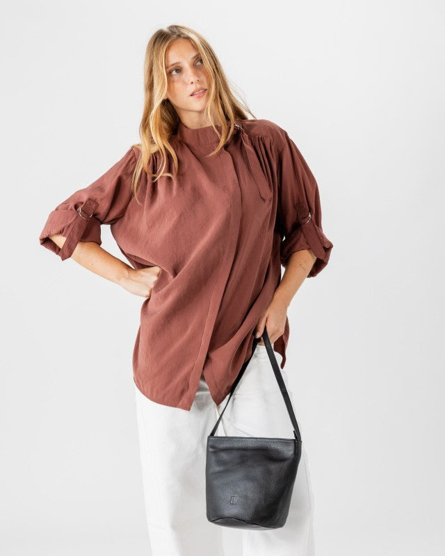 Biba Bags - Leather Cross Bag Chester TB CET1L - Black at Kings Road Fashions, Leighton Buzzard, UK