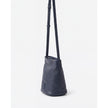 Biba - Women's Leather Cross Body Bucket Bag Chester TB CET1L in Navy Blue