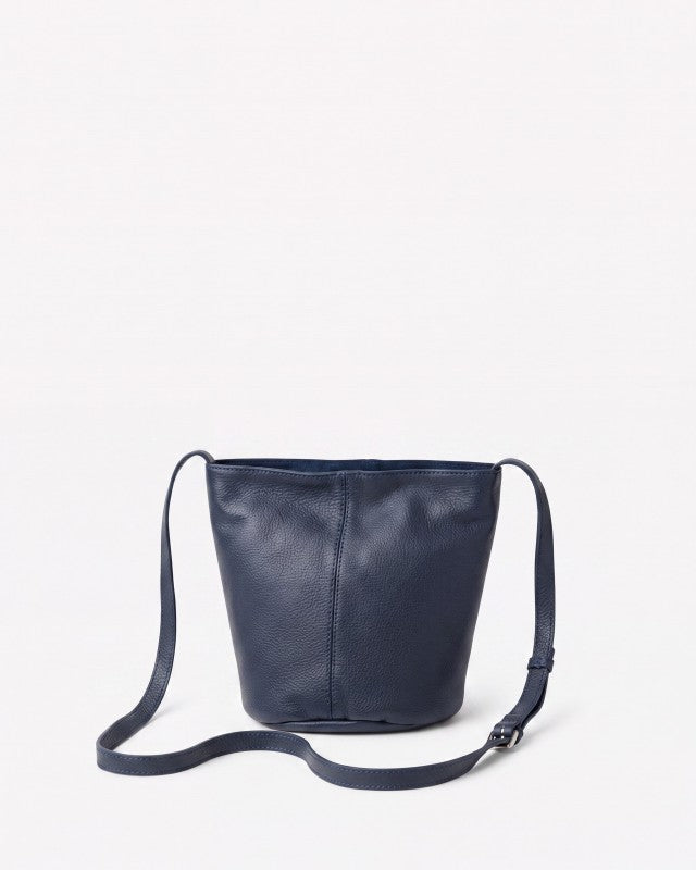 Biba - Leather Cross Bag Chester TB CET1L - Navy Blue at Kings Road Fashions, Leighton Buzzard, UK