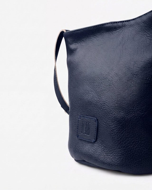 Biba - Leather Cross Bag Chester TB CET1L - Navy Blue at Kings Road Fashions, Leighton Buzzard, UK