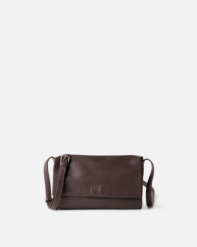 Biba - Leather Cross Bag Chester TB CET3L - Burgundy at Kings Road Fashions, Leighton Buzzard, UK