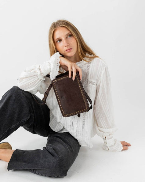 Biba - Women's Cross Body Bag Rockwall RAL1L in Dark Brown at Kings Road Fashions, Leighton Buzzard, UK
