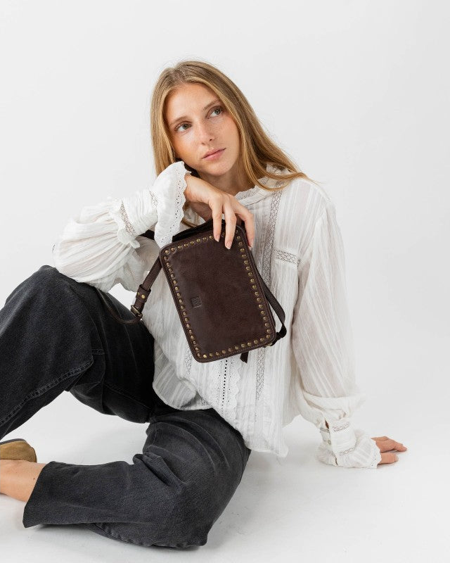 Biba - Women's Cross Body Bag Rockwall RAL1L in Dark Brown at Kings Road Fashions, Leighton Buzzard, UK