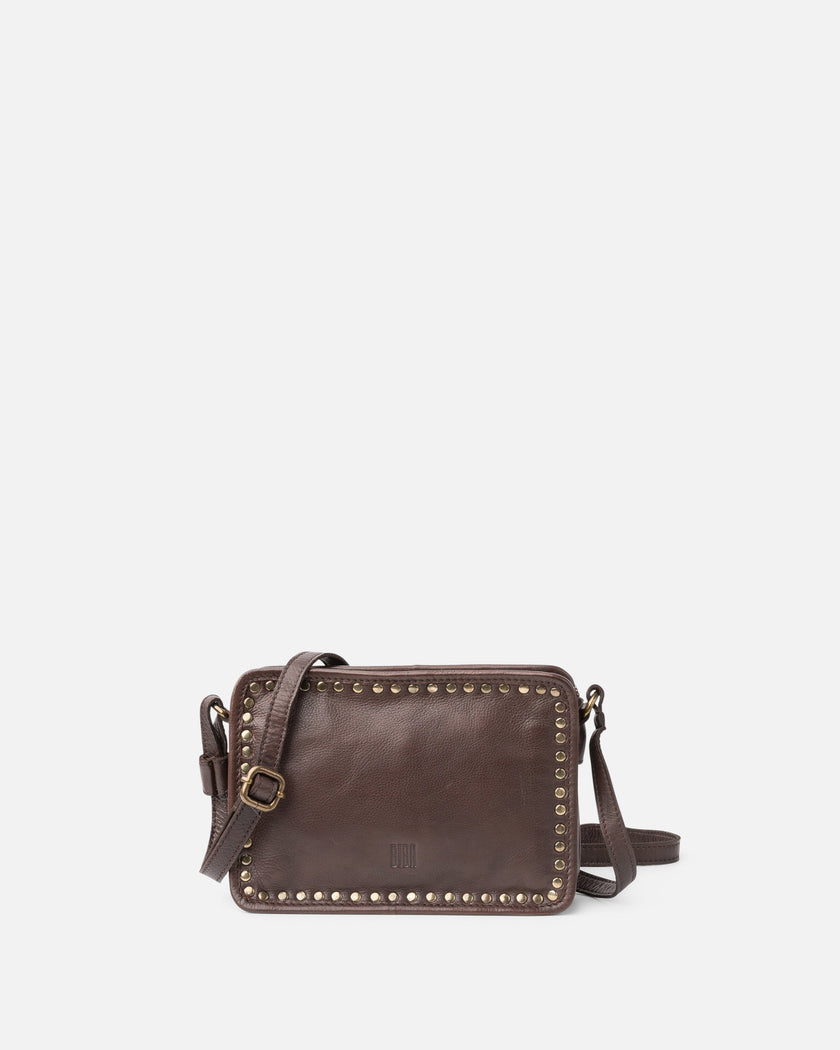 Biba - Women's Cross Body Bag Rockwall RAL1L in Dark Brown at Kings Road Fashions, Leighton Buzzard, UK