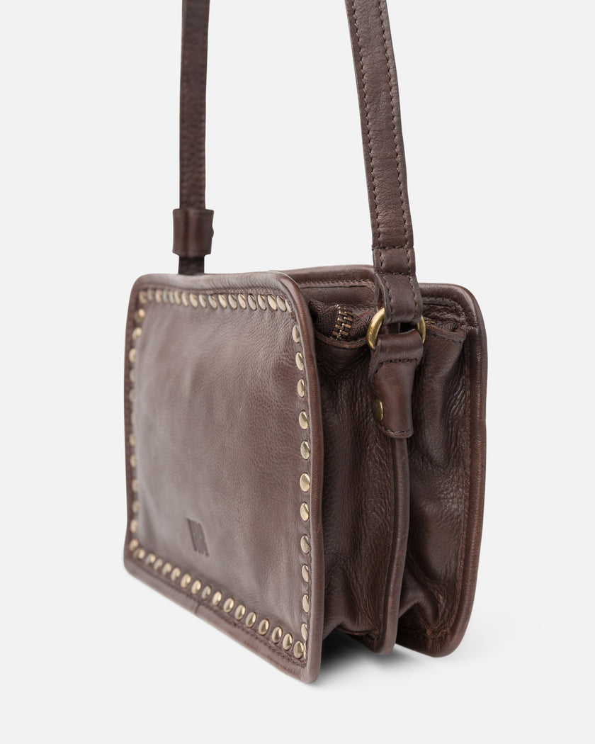 Biba - Women's Cross Body Bag Rockwall RAL1L in Dark Brown at Kings Road Fashions, Leighton Buzzard, UK