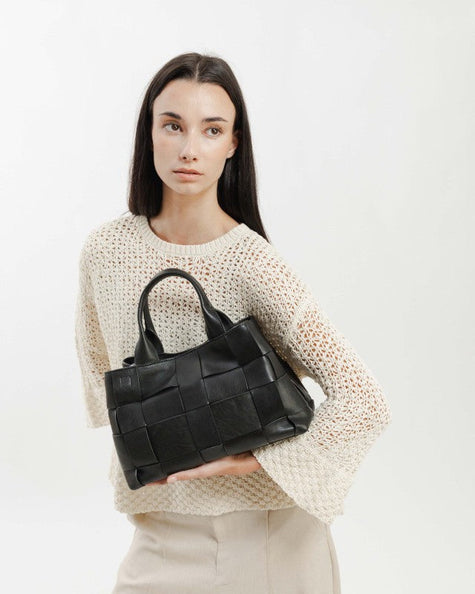 Biba - Women's Wann Black Leather Cross Body Bag WAN1L at Kings Road Fashions, Leighton Buzzard, UK