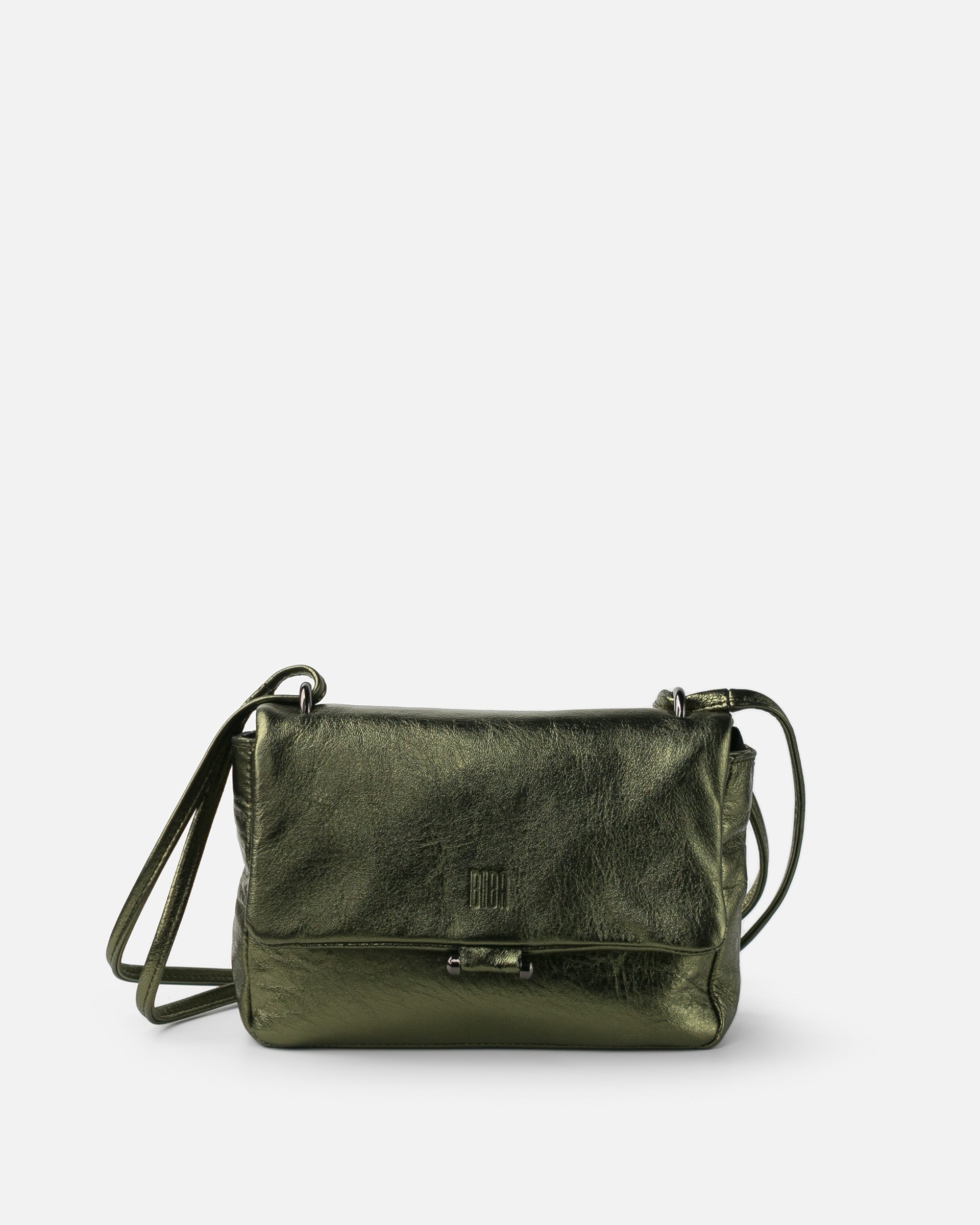 Biba - Elisabeth Metallic Leather Cross Body Bag