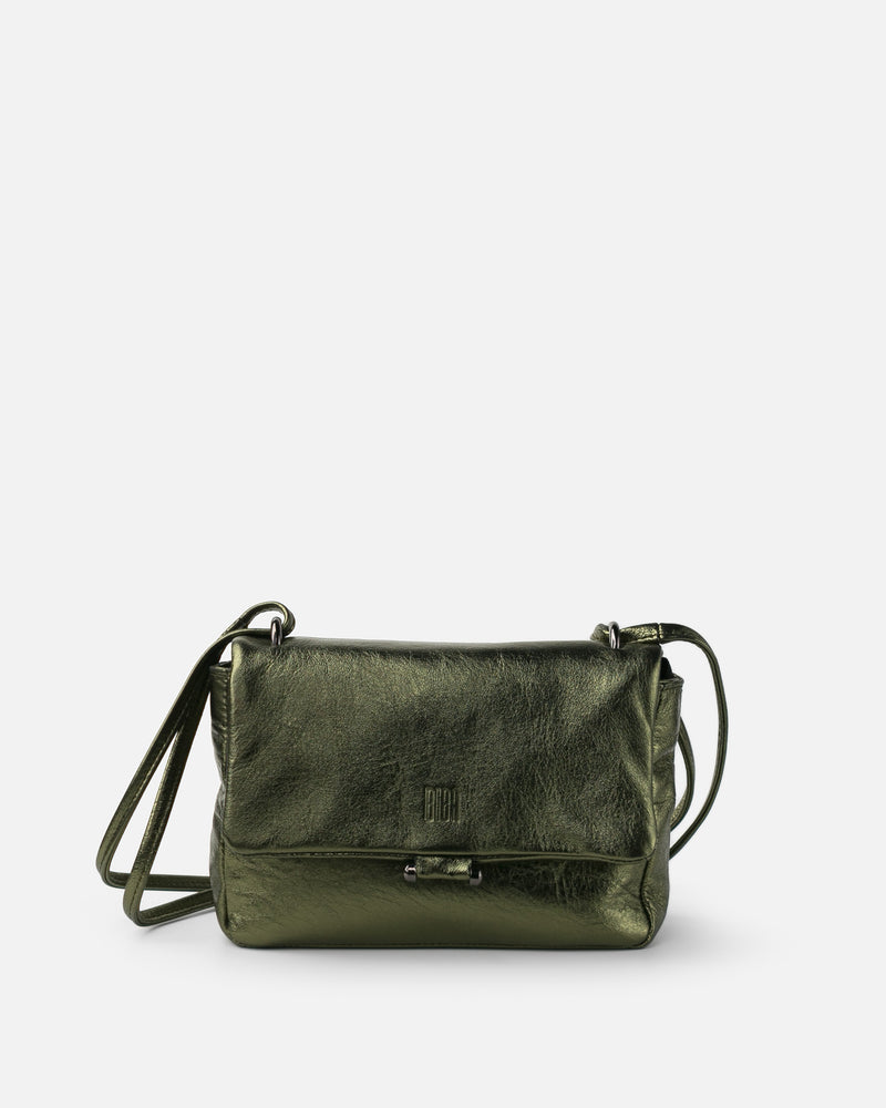 Biba - Elisabeth Metallic Leather Cross Body Bag