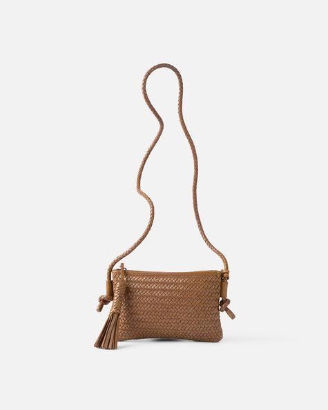 Biba - Women's Perkins Cross Body Bag PER15L - Camel