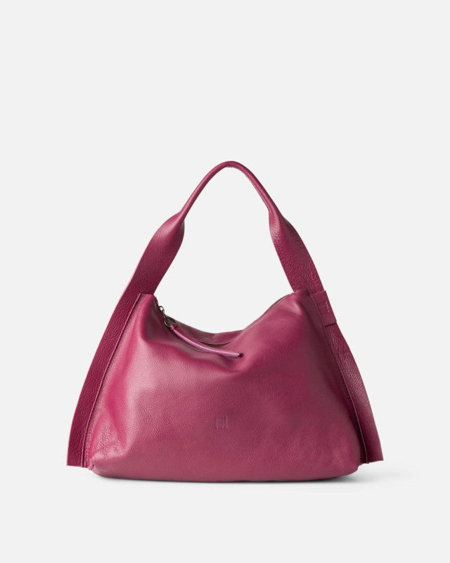 Biba - Women's Vienna Purple Leather Shoulder Bag VIE1L at Kings Road Fashions, Leighton Buzzard, UK