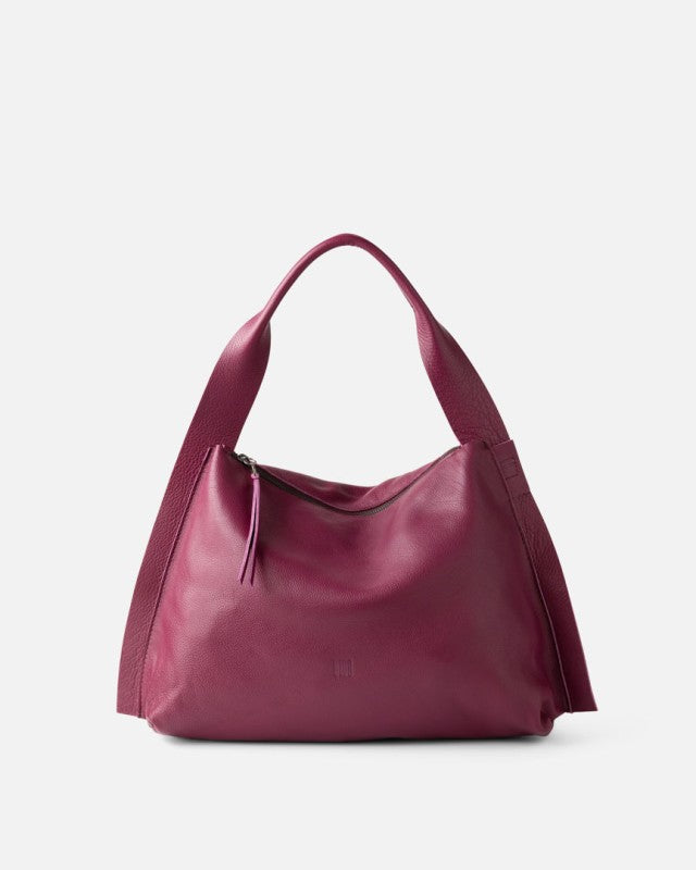 Biba - Women's Vienna Purple Leather Shoulder Bag VIE1L at Kings Road Fashions, Leighton Buzzard, UK