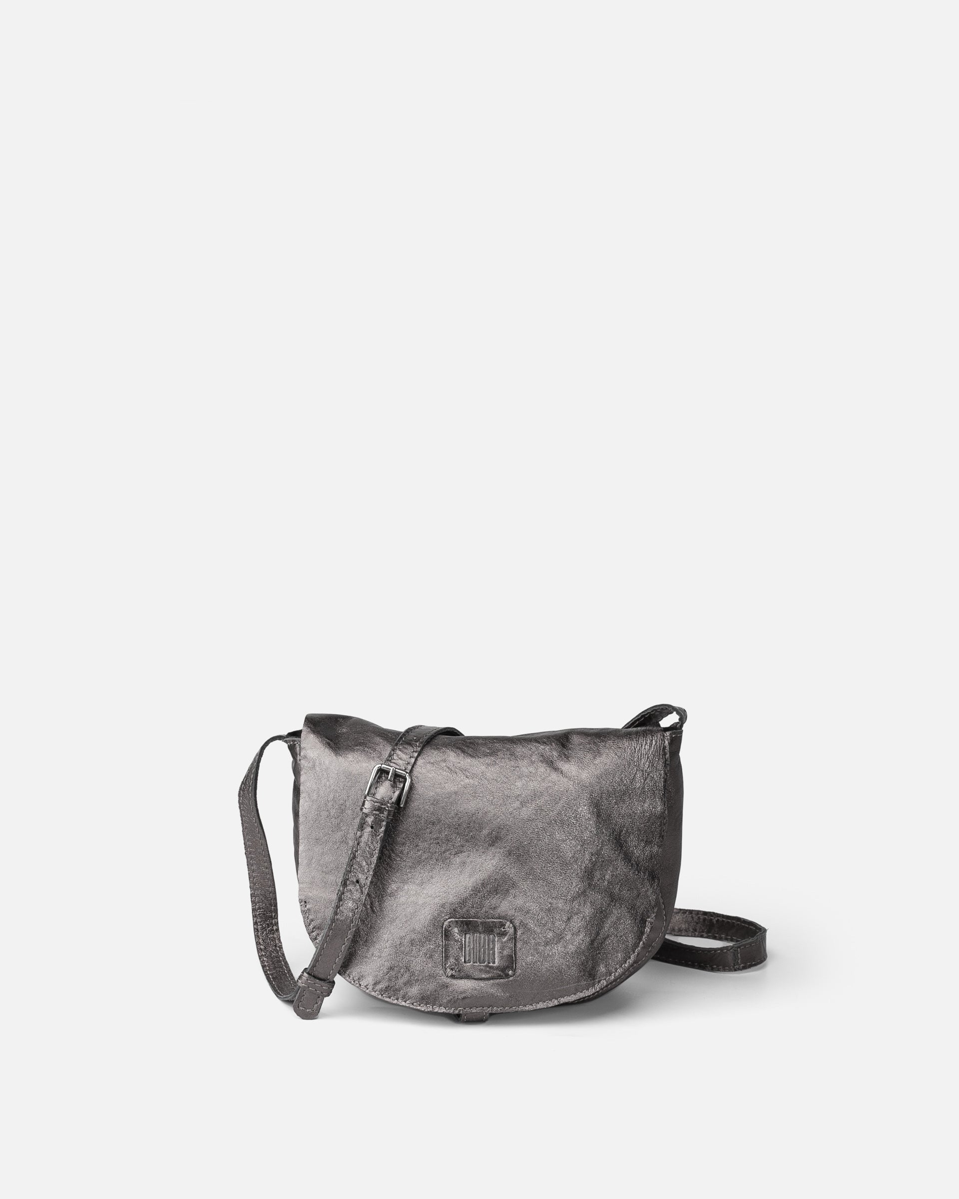 Biba -  Metallic Curved Lines Cross Body Bag