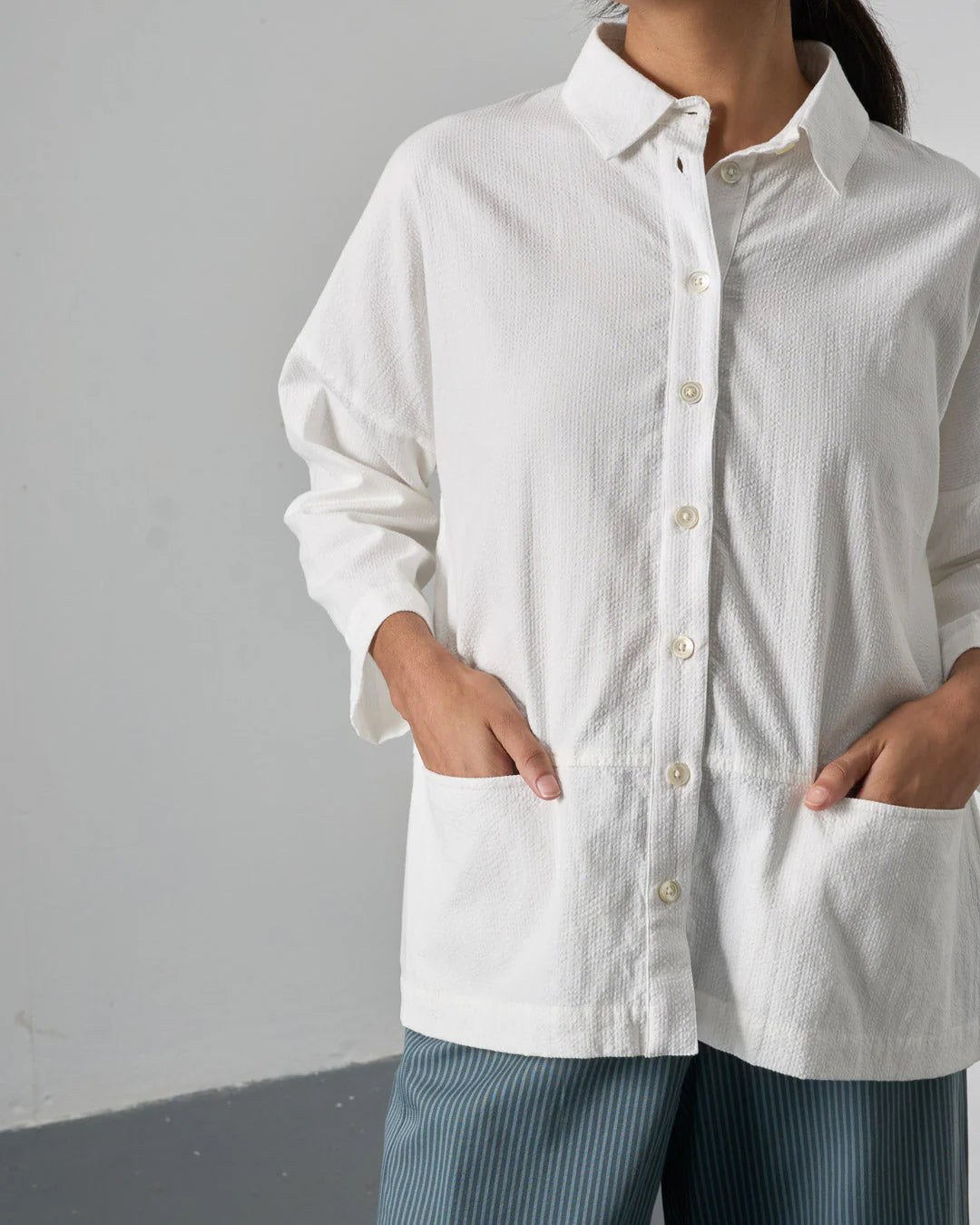 Bibico-SS26-Womens-Anya-White-Blouse-at-Kings-Road-Fashions