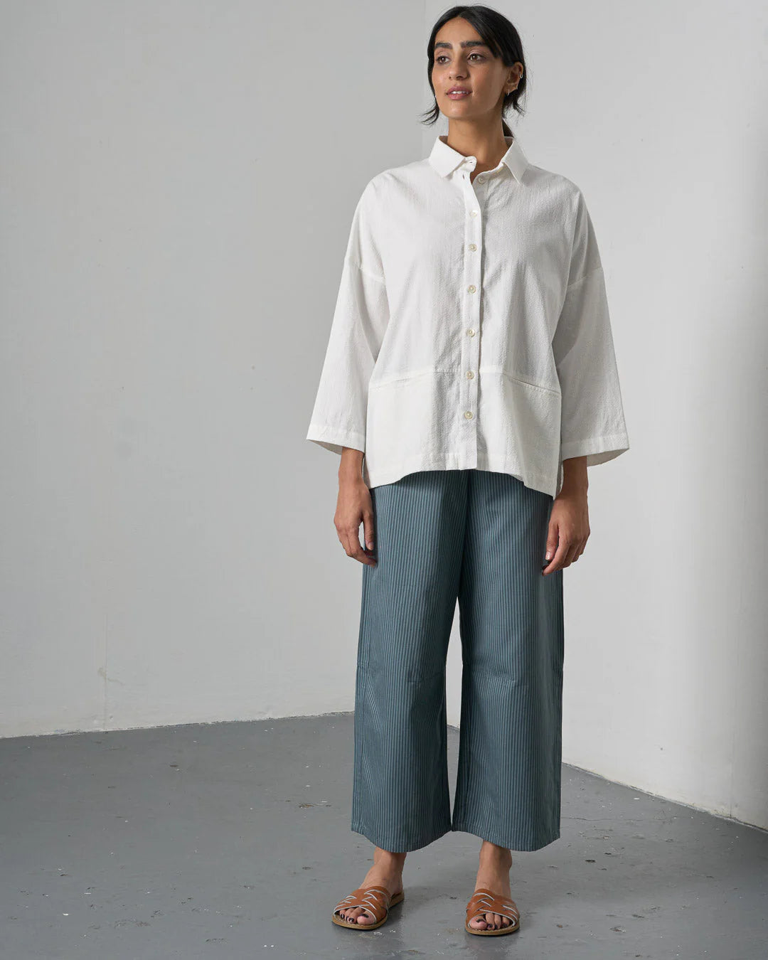 Bibico-SS26-Womens-Anya-White-Blouse-at-Kings-Road-Fashions