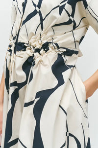 Bize-Women-s-Abstract-Print-Dress-in-Cotton-25SS-BZ2051