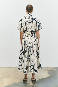 Bize-Women-s-Abstract-Print-Dress-in-Cotton-25SS-BZ2051