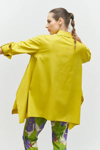 Bize-Women-s-Gold-Yellow-CottonShirt-25SS-BZ171