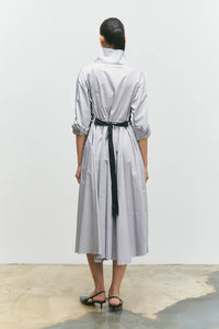 Bize-Women-s-SilverGrey-Dress-in-Cotton-25SS-BZ2054