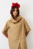 Bize - Women's -A-Line- Funnel -Neck -Tunic -Dress - BZ2131 - Craft-1