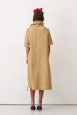 Bize - Women's -A-Line- Funnel -Neck -Tunic -Dress - BZ2131 - Craft-1