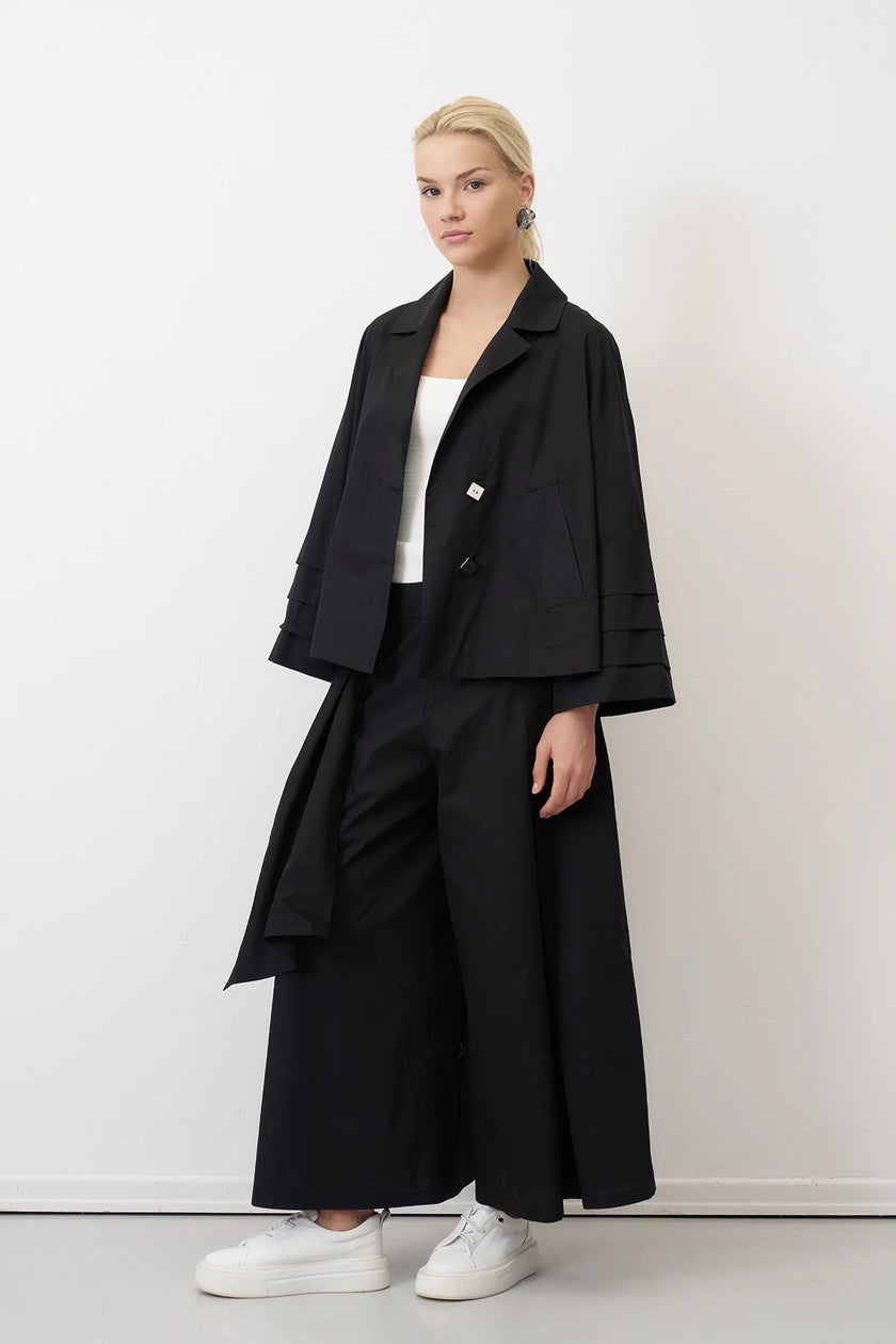 Bize - Women's -Deconstructed -Jacket - BZ1122 - Black-0
