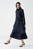 Bize Women's Franklin Midnight Jersey + Taffeta Dress BZ2181 at Kings Road Fashions, Leighton Buzzard UK