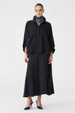 Bize Women's Polka Dot Blouse BZ437 - Anthracite at Kings Road Fashions, Leighton Buzzard, UK