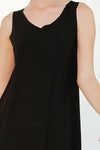 Bize-womens-Black-Jersey-Dress-25SS-BZ2945