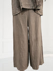 Blueberry-SS26 - Women's -Wide -Leg -Linen-Trousers -FANGO - 23027-Kings-Road-Fashions