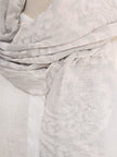 Blueberry - Women's- Batik -Printed -Modal -Scarf -SILVER - 81414-Kings-Road-Fashions